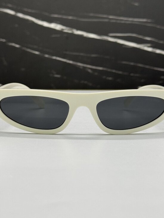 NEW MIU MIU MU07ZS 1425S0 SUNGLASSES WHITE WOMEN MU 07ZS 1425S0, SMU 07Z 1425S0 main image 11